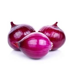 Onions Peeled Red