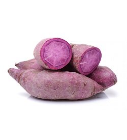 Potatoes White Sweet Purple Core