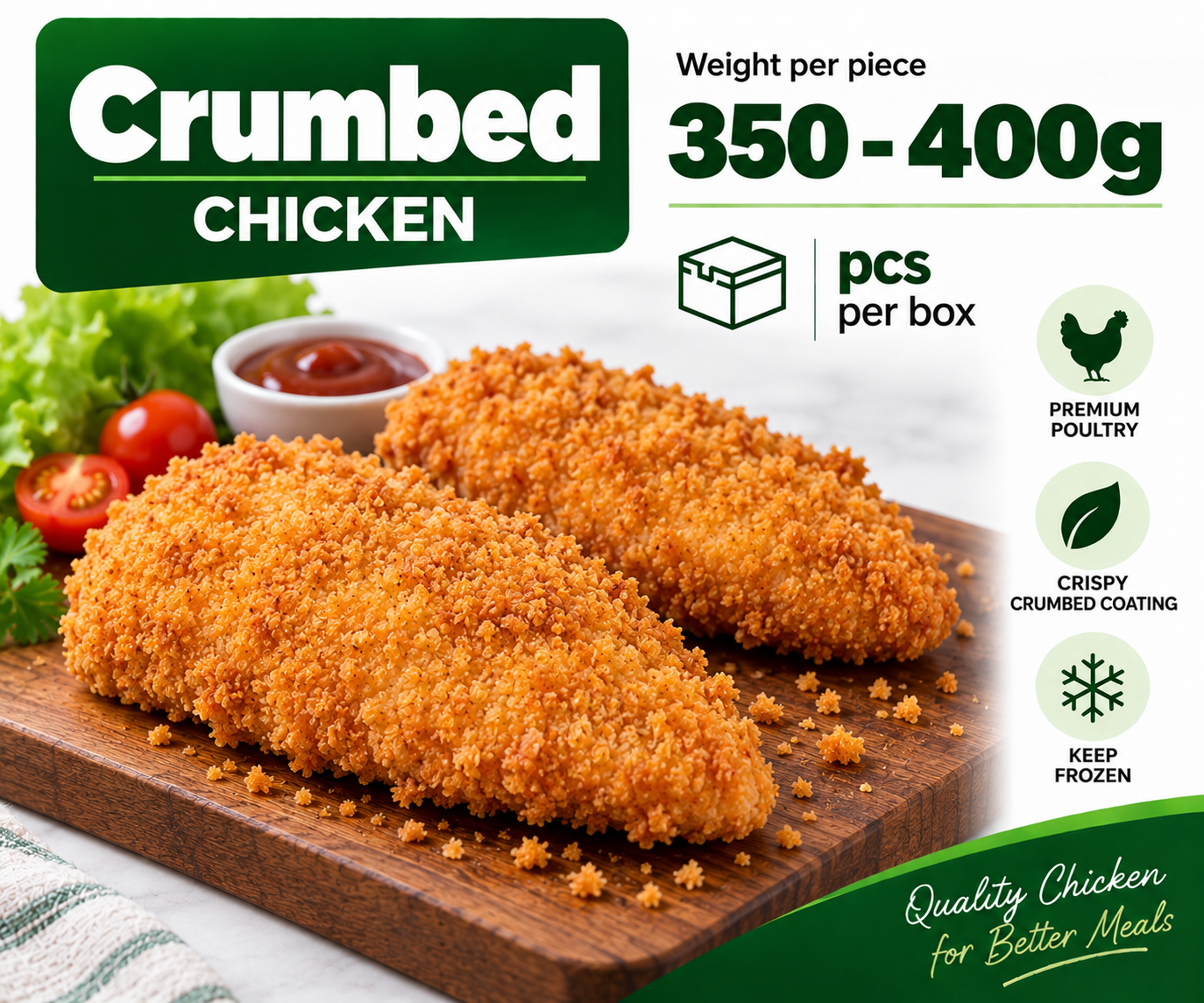Crumbed